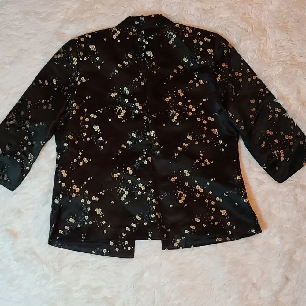 VINTAGE Due per Due Suit Silk Blend 12/14